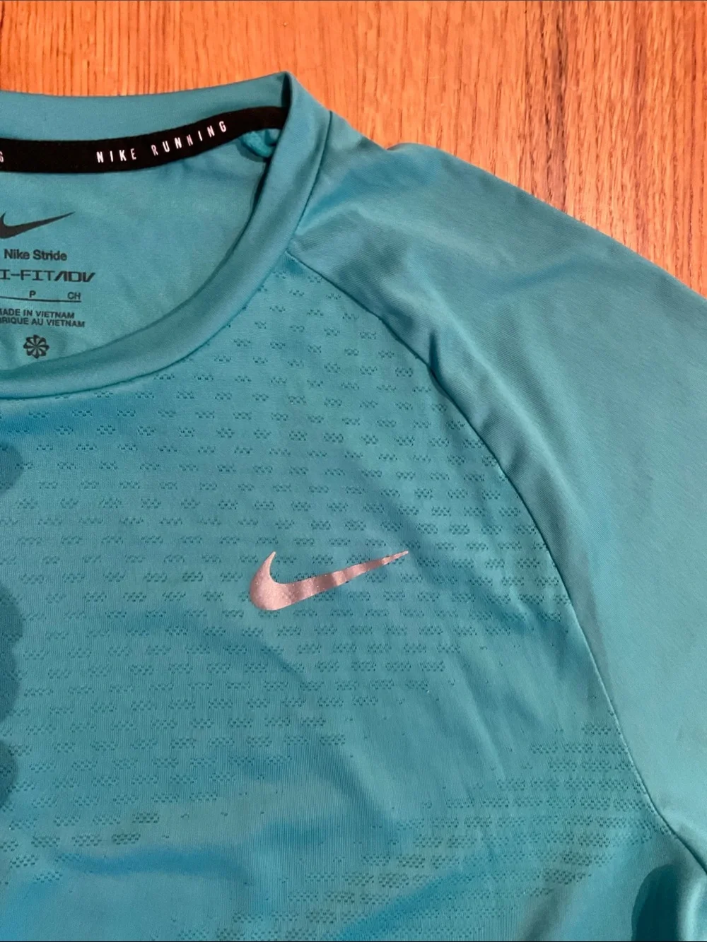 Nike Running - Men’s Dri Fit T-Shirt -  Teal - Size S